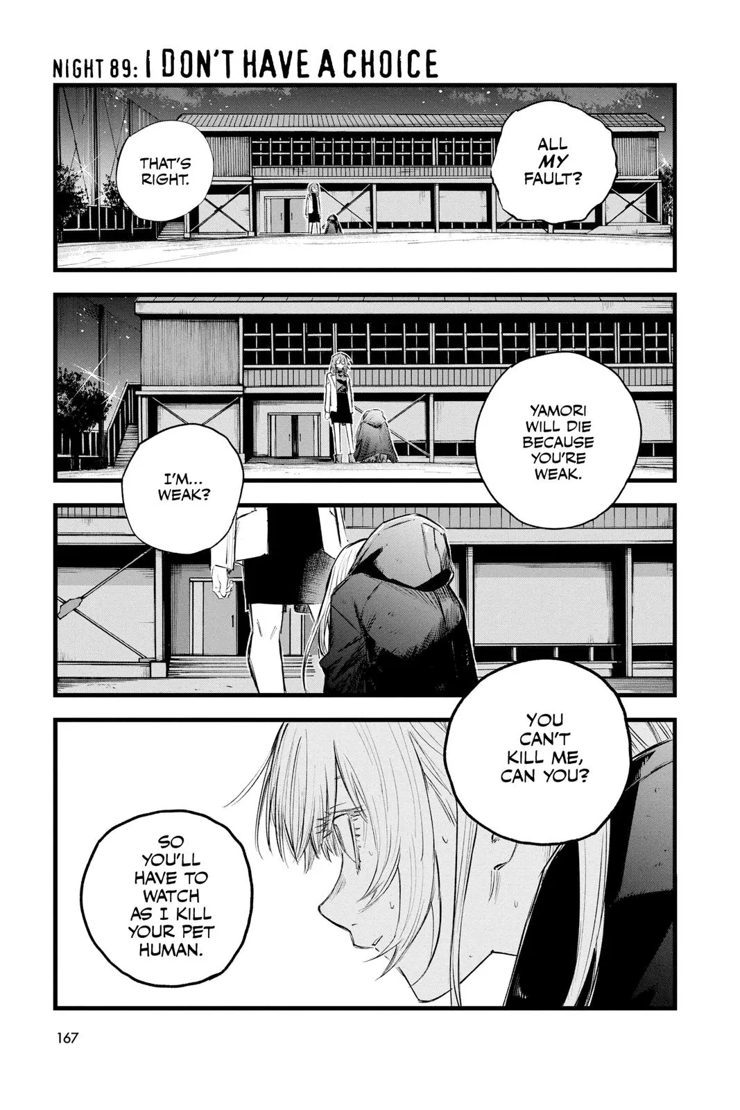 Read Yofukashi no Uta Chapter 89 Online