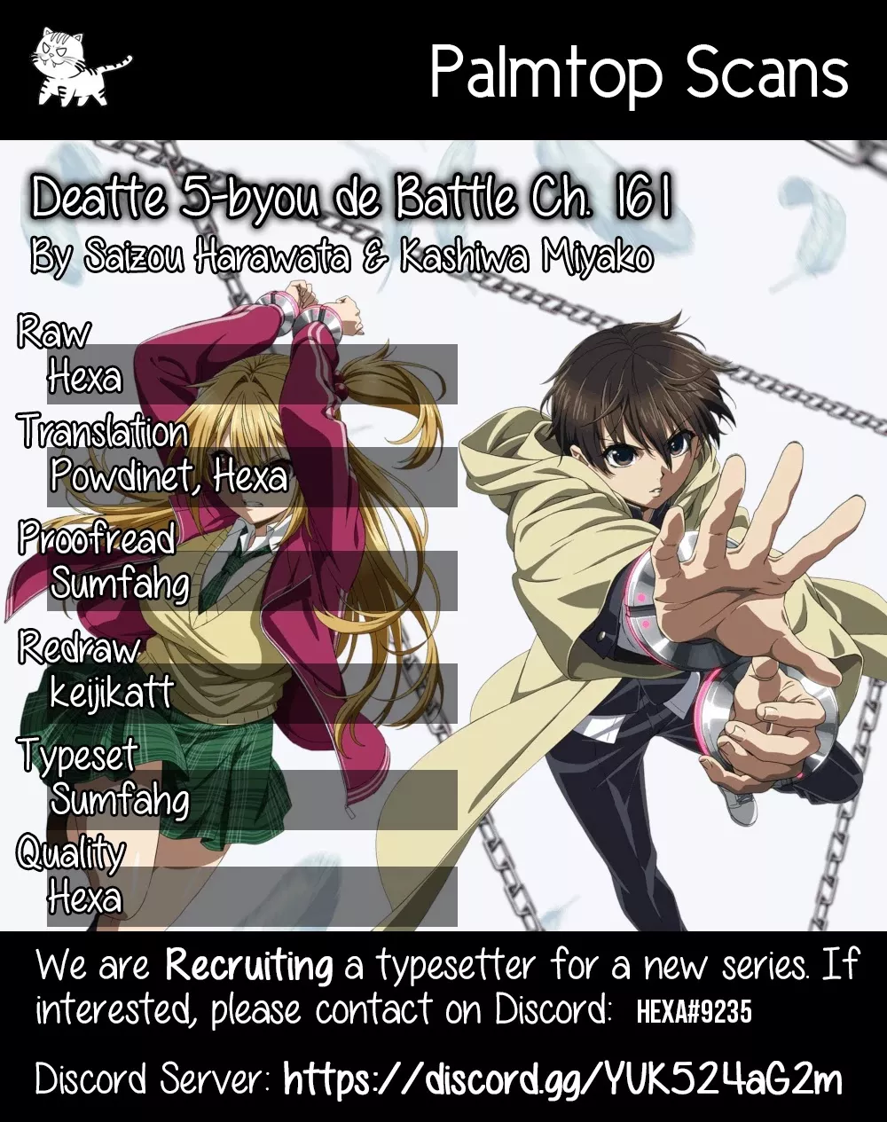 Read Deatte 5 Byou de Battle Chapter 161 Online