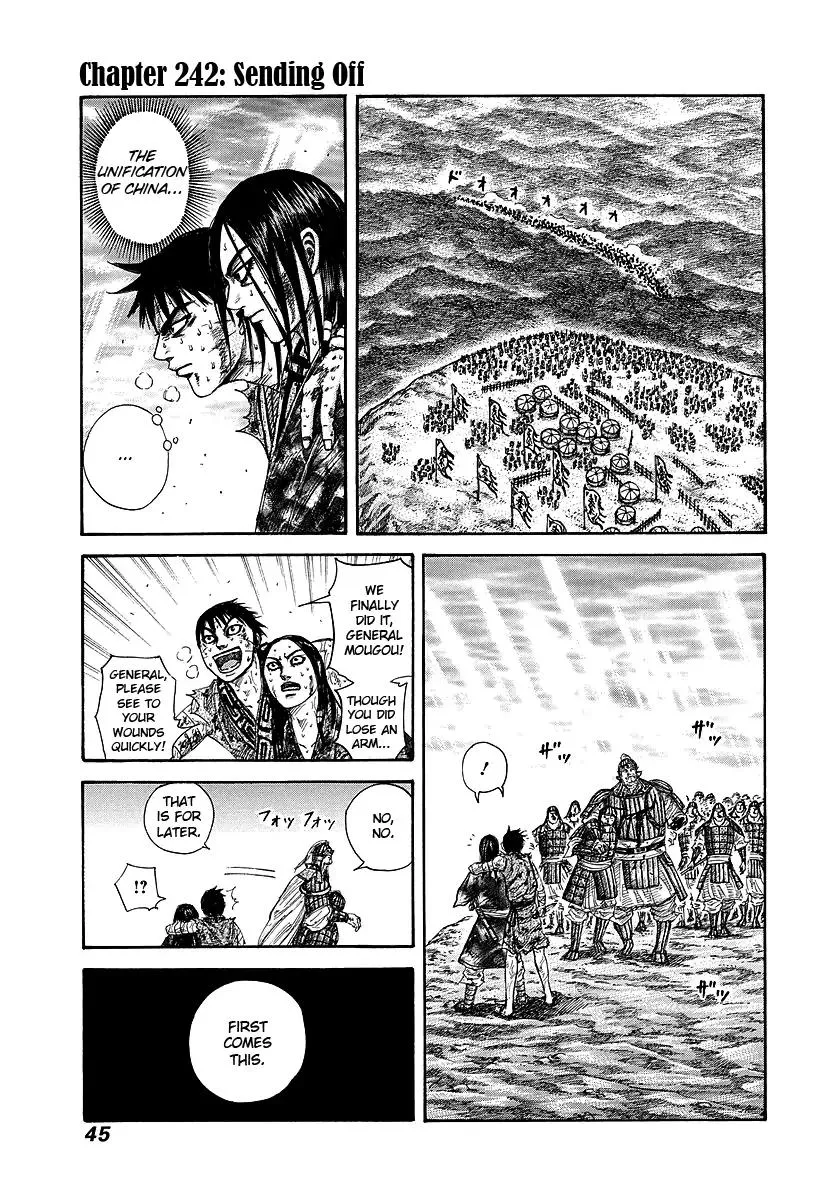 Read Kingdom Chapter 242 - Sending Off Online