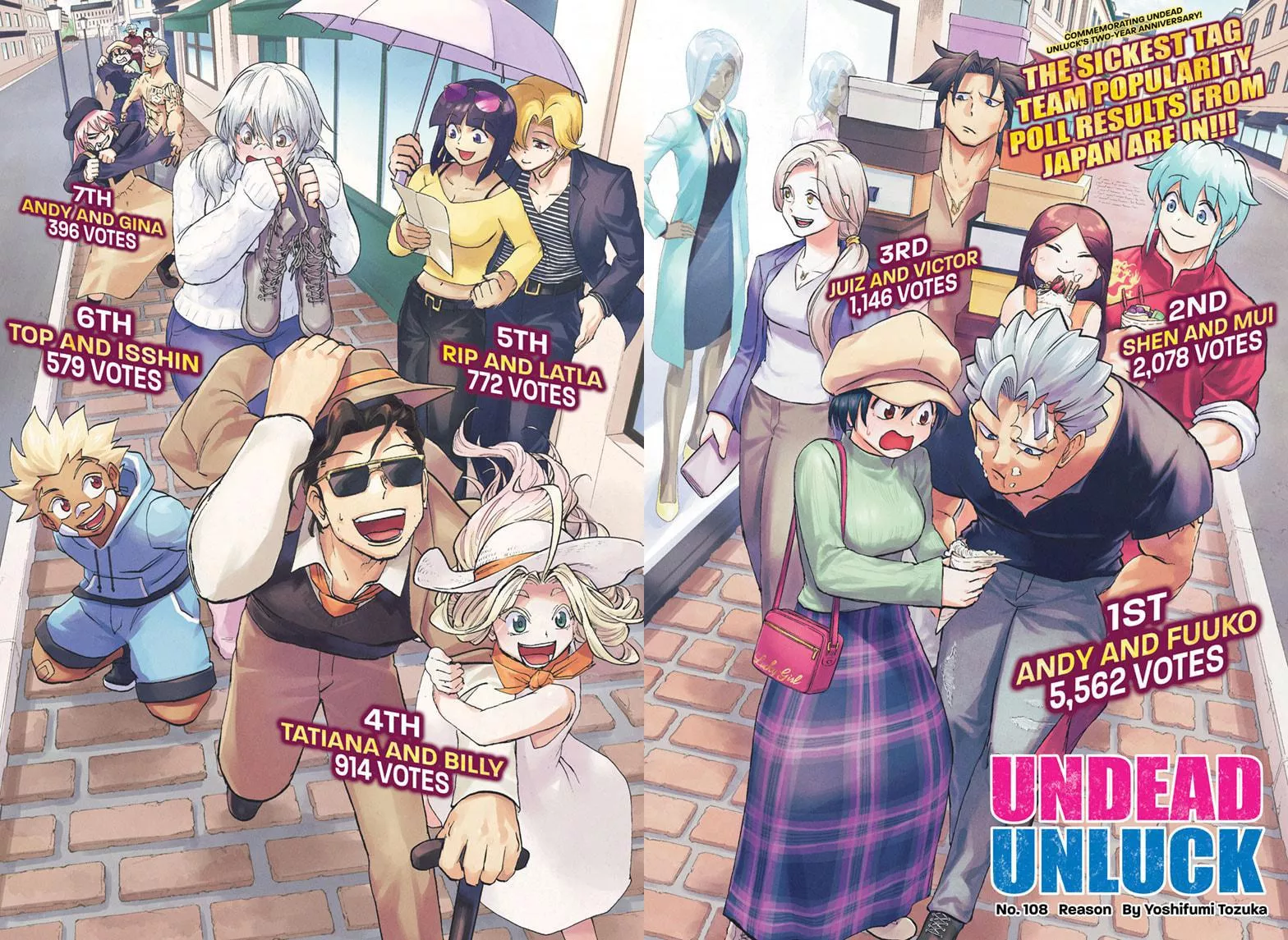 Read Undead + Unluck Chapter 108 Online