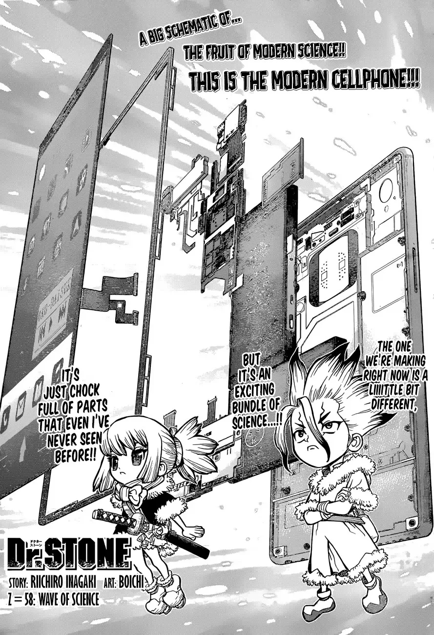 Read Dr. Stone Chapter 58 - Wave Of Science Online