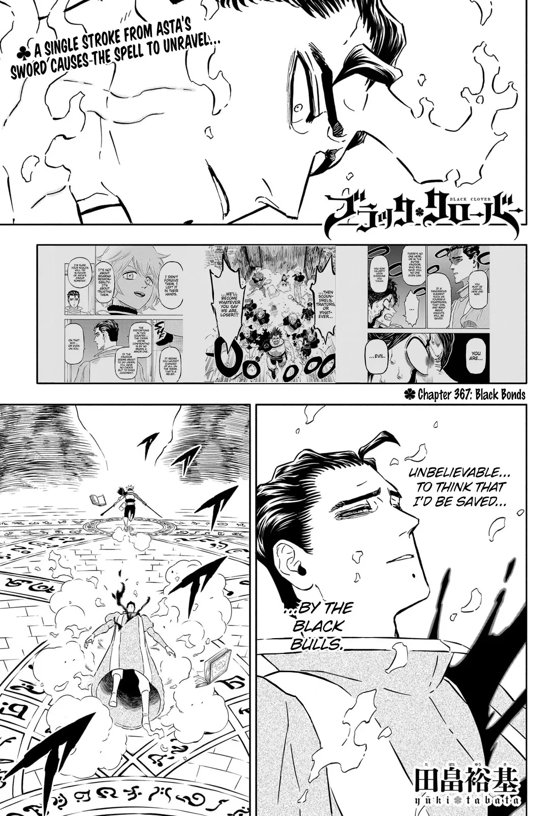 Read Black Clover Chapter 367 - Black Bonds Online