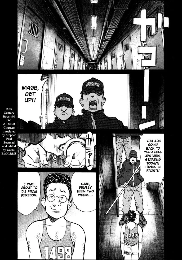 Read 20th Century Boys Chapter 65 - A Test of Courage Online