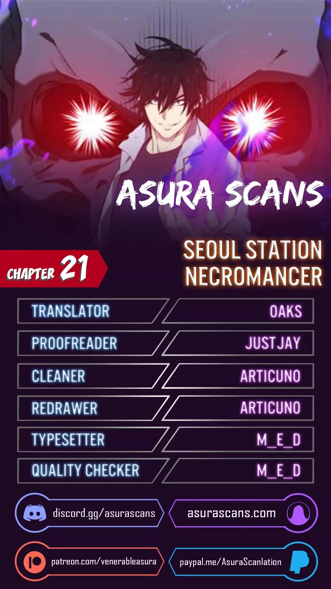 Read Seoul Station’s Necromancer Chapter 21 Online