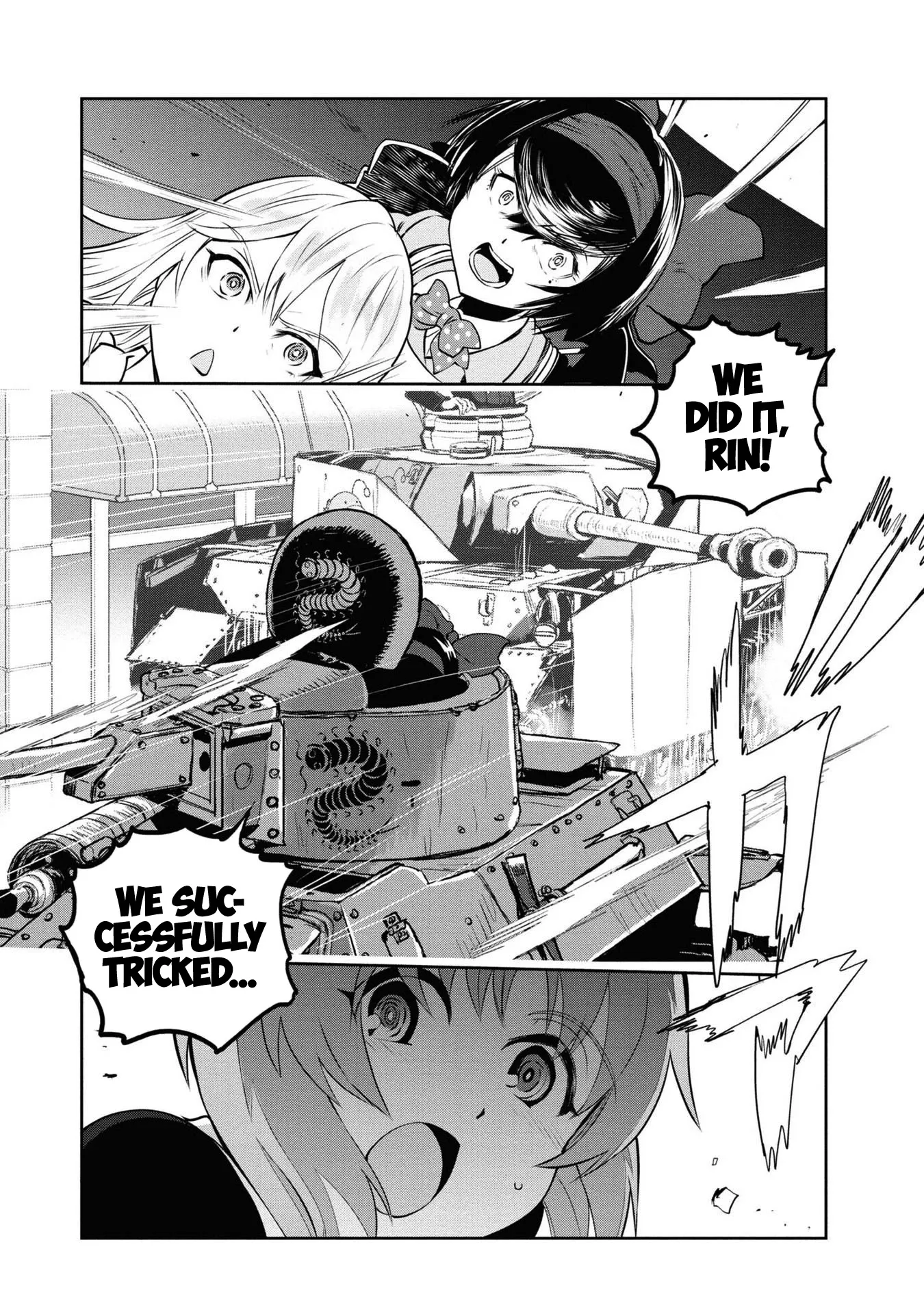 Read Girls & Panzer – Ribbon no Musha Chapter 64 - Team Centipede's Journey will go on. [END] Online