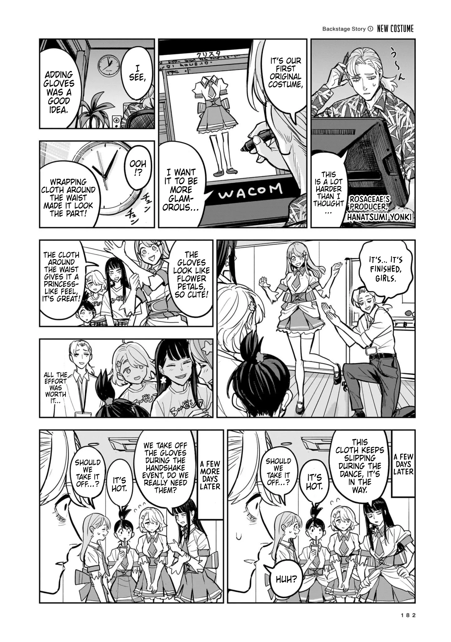 Read The Hitman Stans Chapter 5.5 - Backstage Story 1: New Costume Online