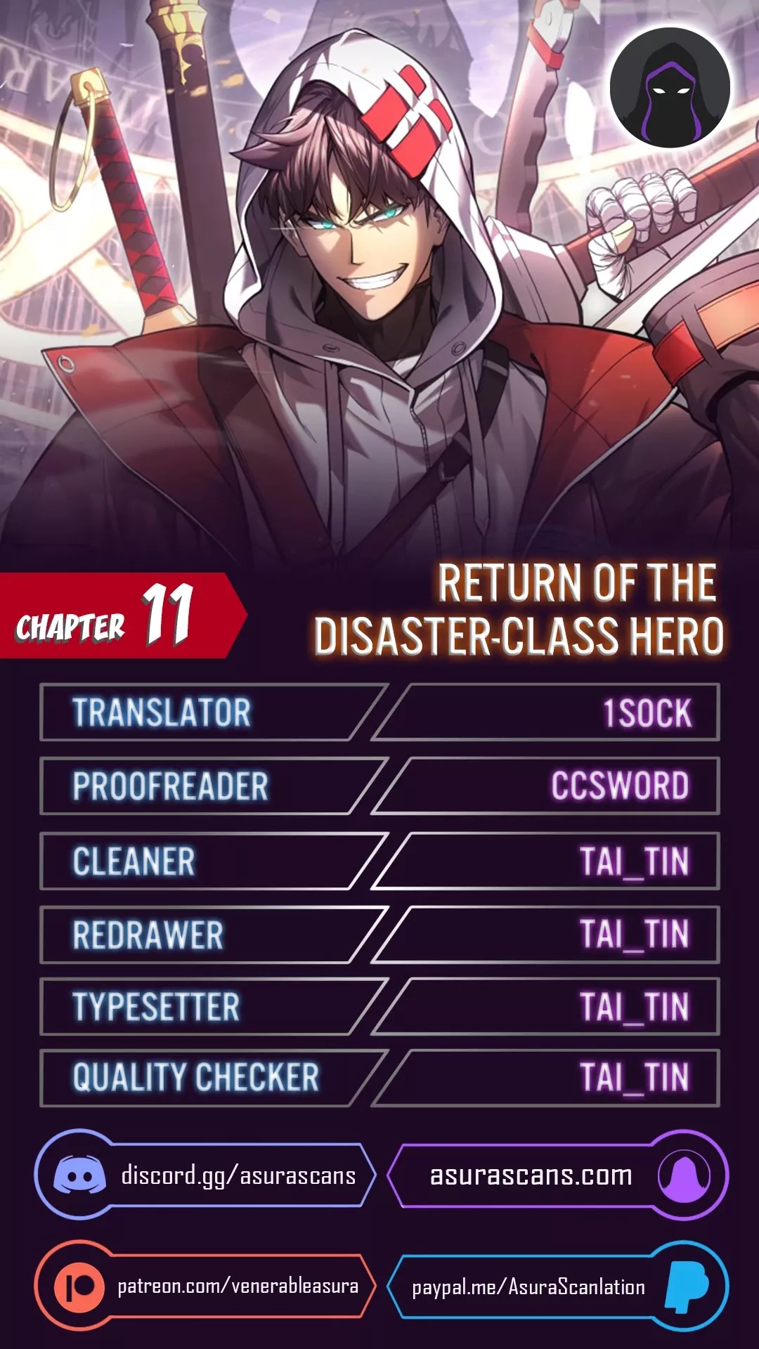 Read The Return of the Disaster-Class Hero Chapter 11 Online