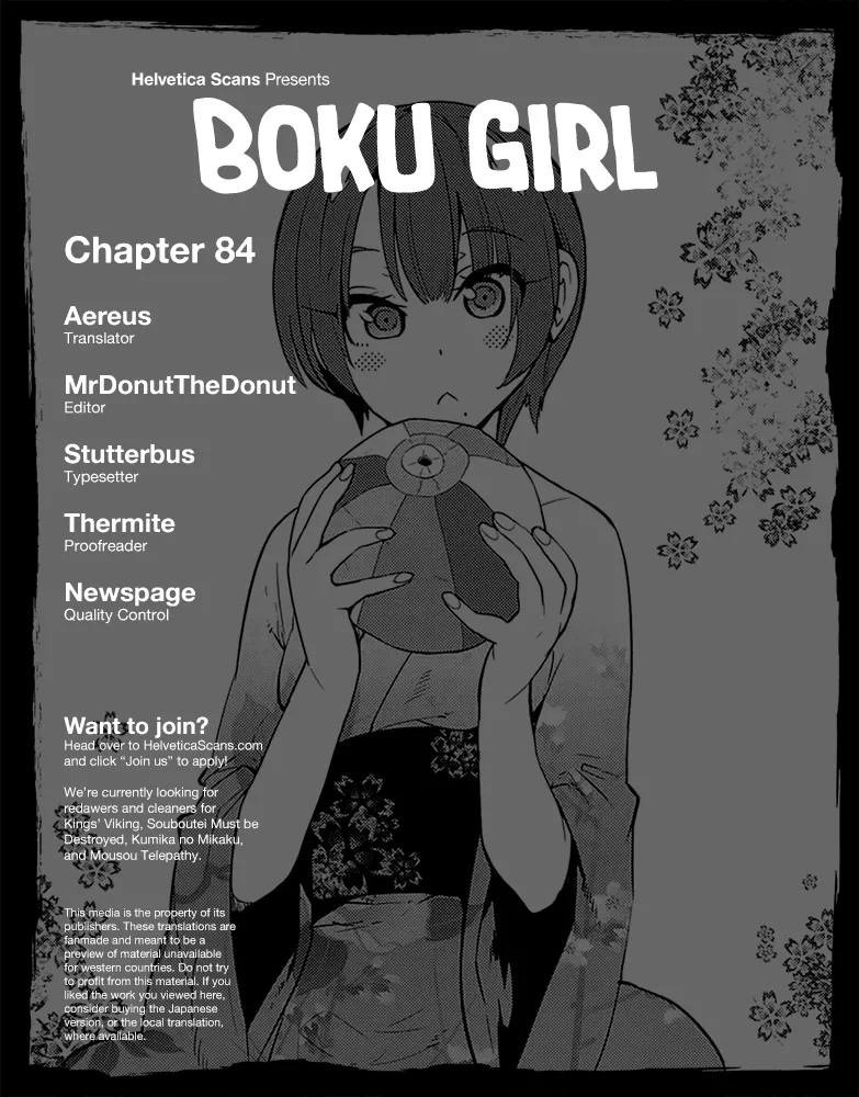 Read Boku Girl Chapter 84 - My Response Online