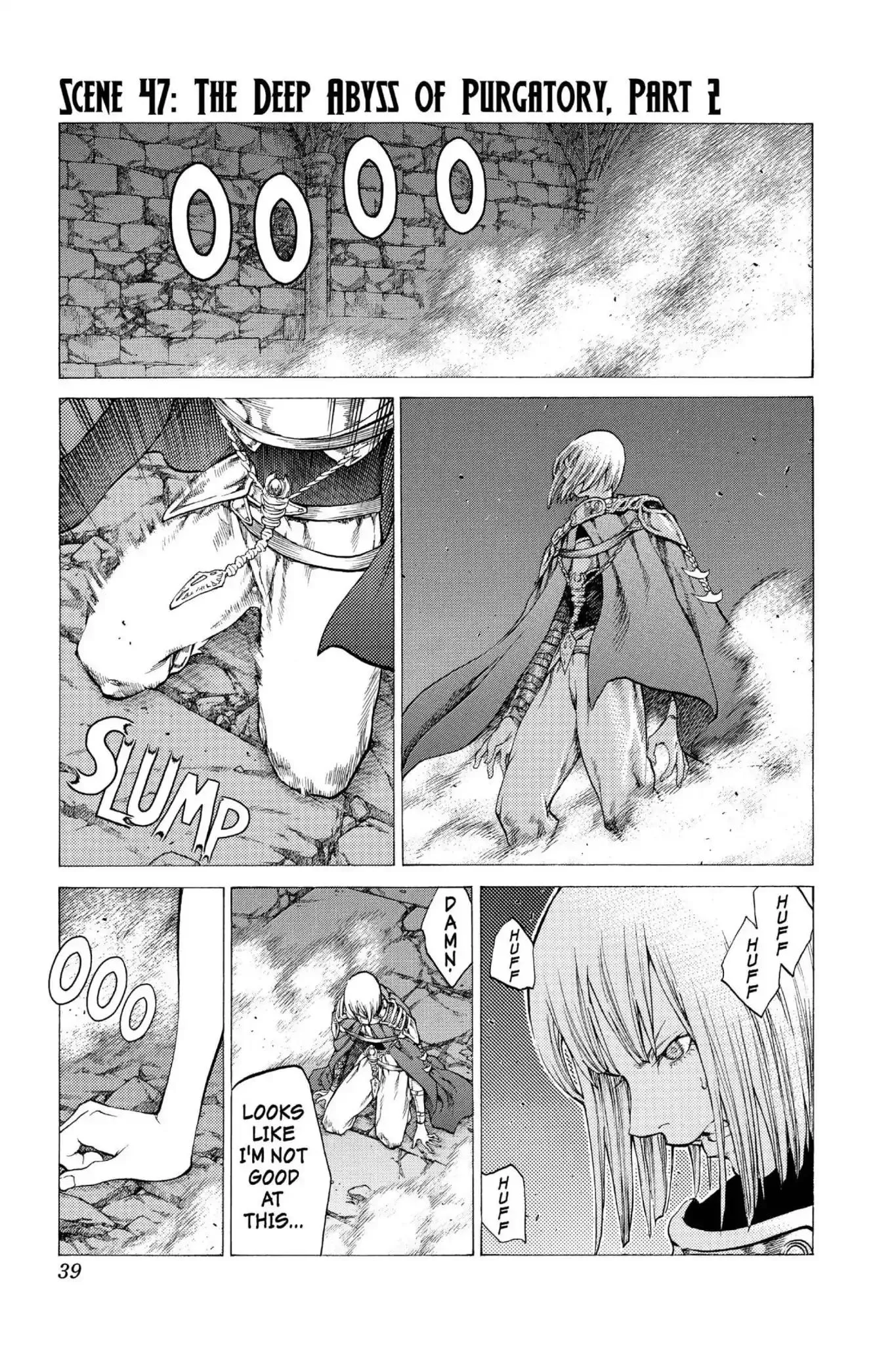 Read Claymore Chapter 47 - Vol.9 Scene 47: The Deep Abyss of Purgatory, Part 2 Online