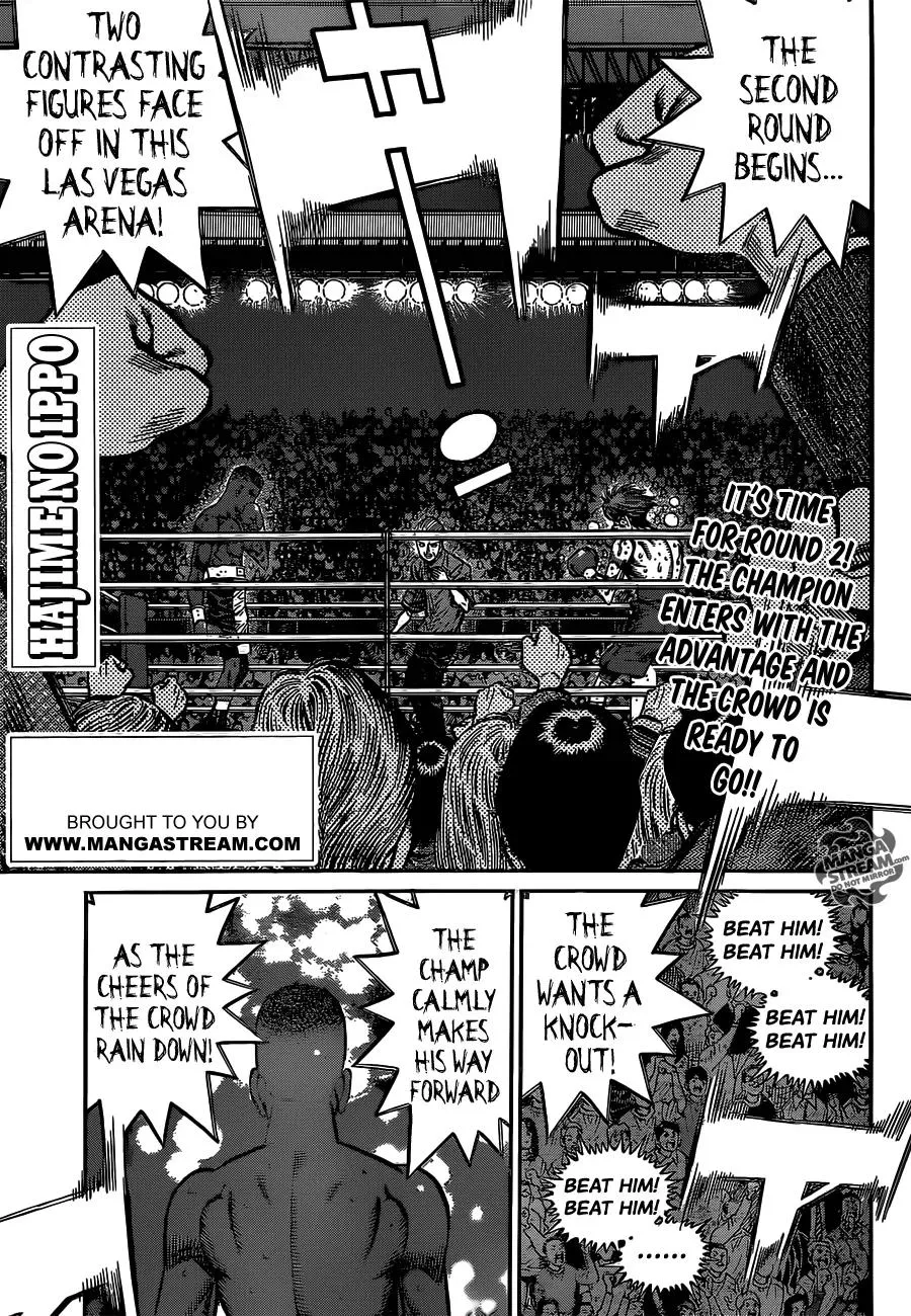 Read Hajime no Ippo Chapter 991 - The Return of the Swallow Online