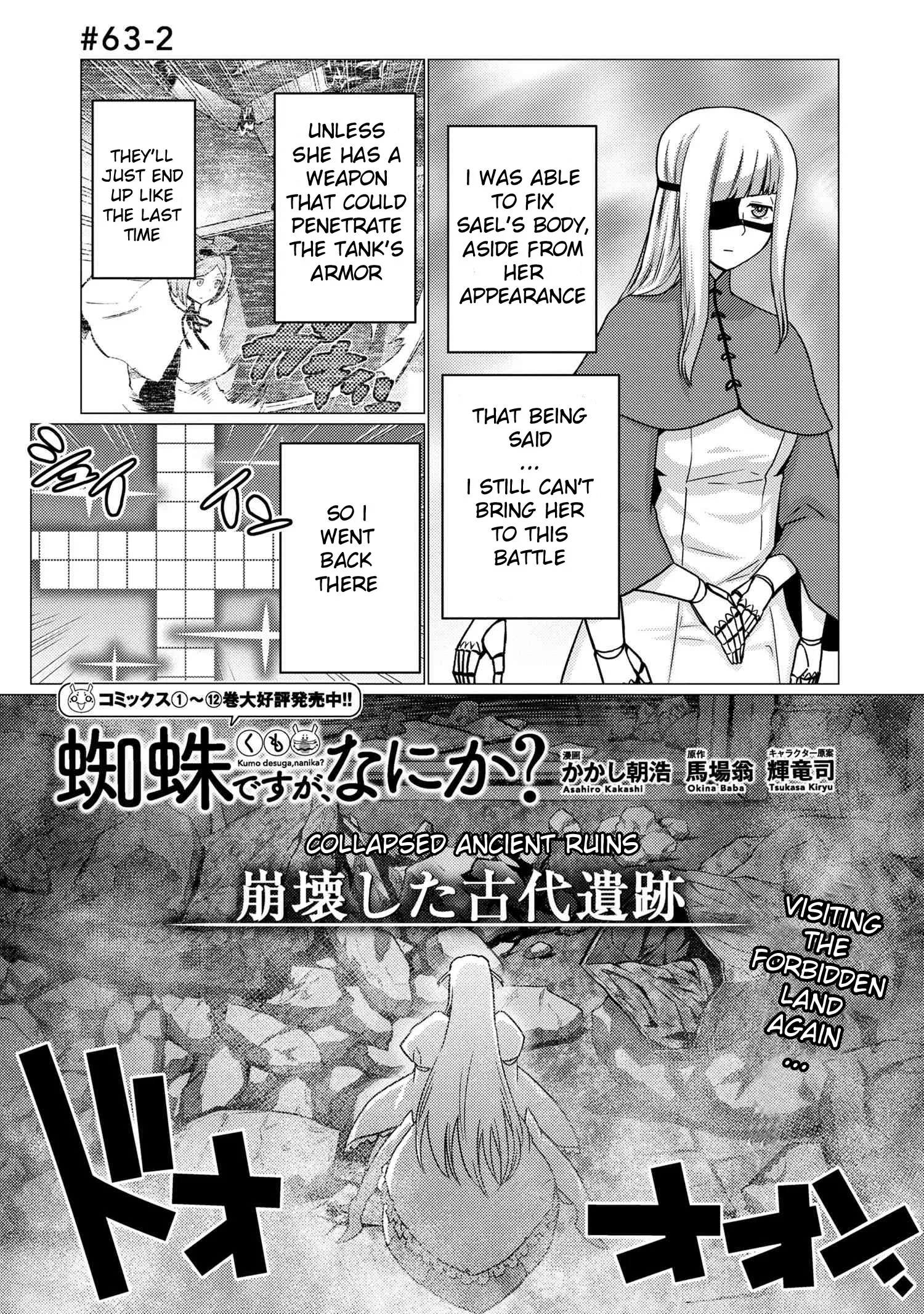 Read Kumo desu ga, nani ka? Chapter 63.2 Online