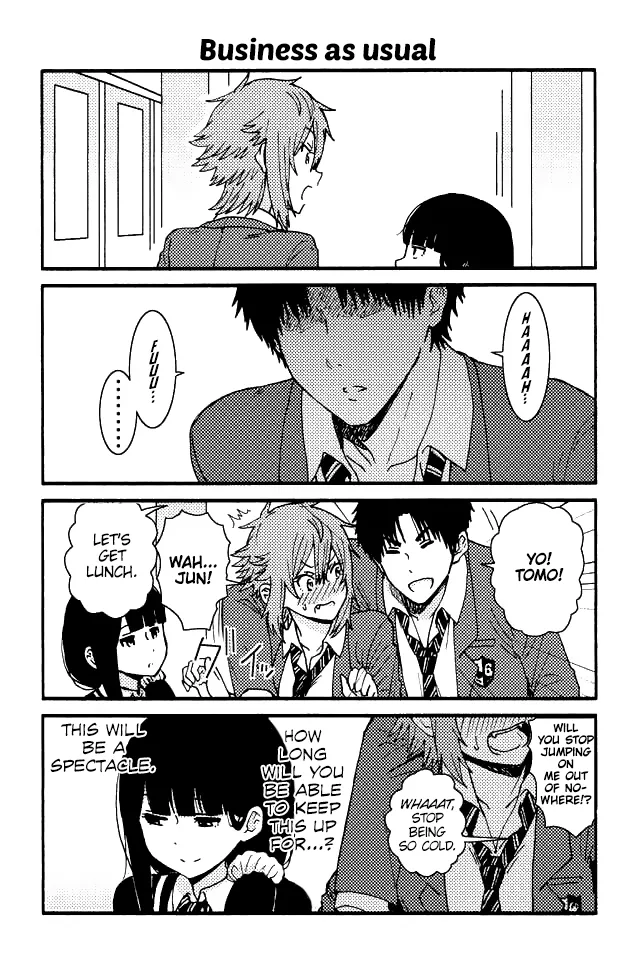 Read Tomo-chan wa Onna no ko! Chapter 82 - Business As Usual Online