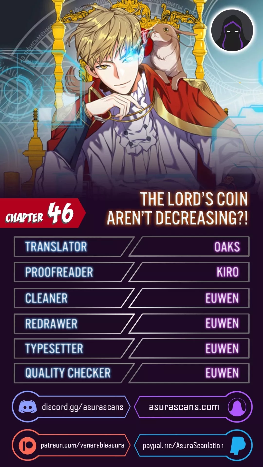 Read The Lord’s Coins Aren’t Decreasing?! Chapter 46 Online