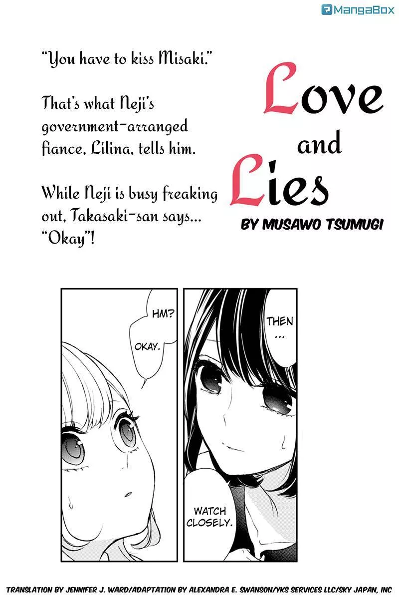 Read Koi to Uso Chapter 13 - A Kiss Online