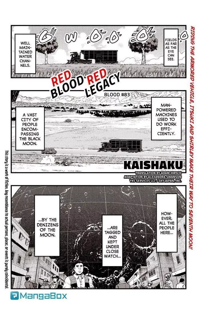 Read Aka Akatoretachi no Monogatari Chapter 83 - Blood #83 Online