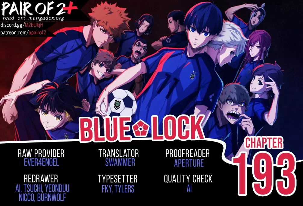 Read Blue Lock Chapter 193 - Fangs Online