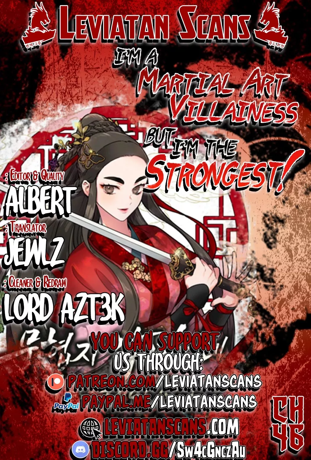 Read I’m a Martial Art Villainess, but I’m the Strongest! Chapter 46 Online