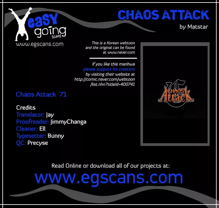 Read Chaos Attack Chapter 71 Online