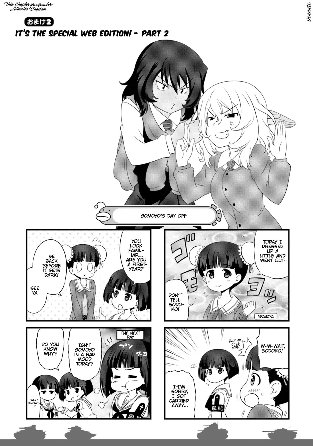 Read Girls & Panzer – Motto Love Love Sakusen desu! Chapter 82.2 - Bonus ② - It's the Special WEB Edition! - Part 2 Online