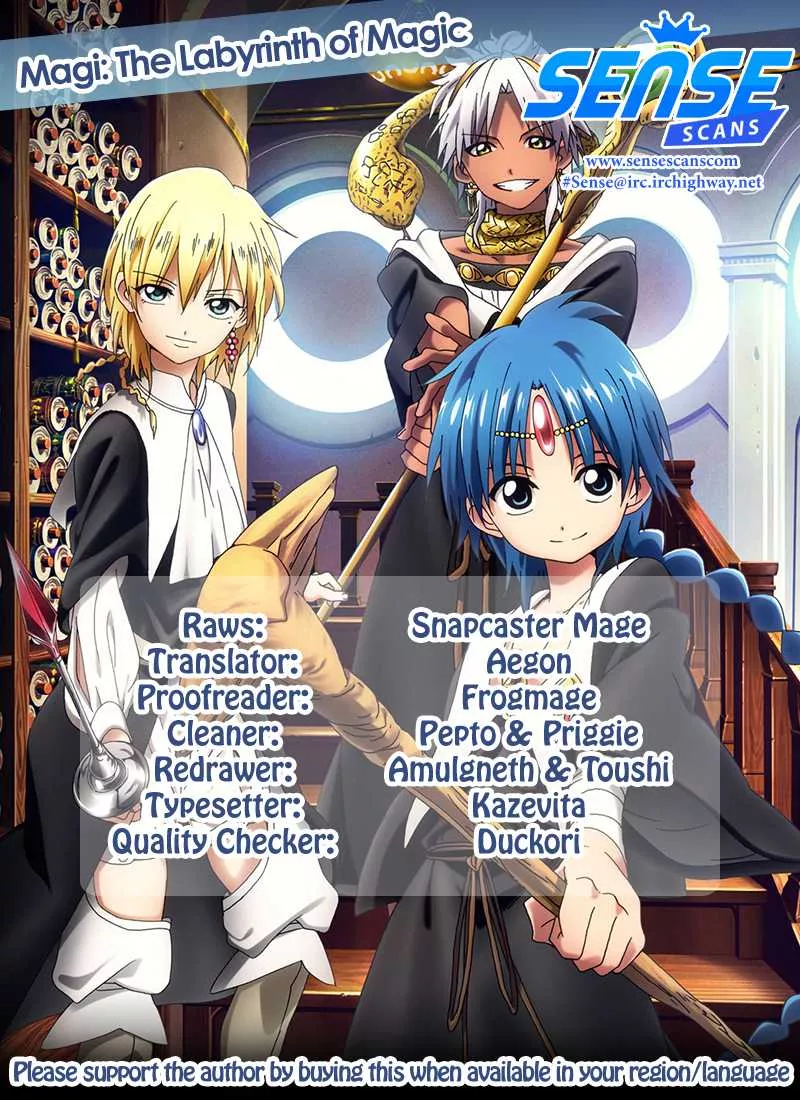 Read Magi – Labyrinth of Magic Chapter 267 - The Night Before The Decisive Battle Online