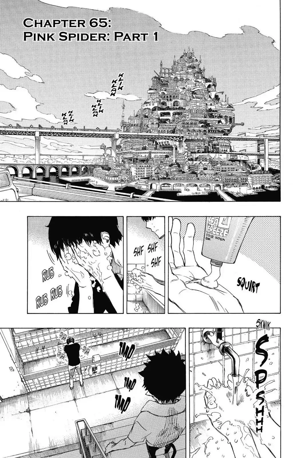 Read Ao no Exorcist Chapter 65 - Pink Spider (1) Online