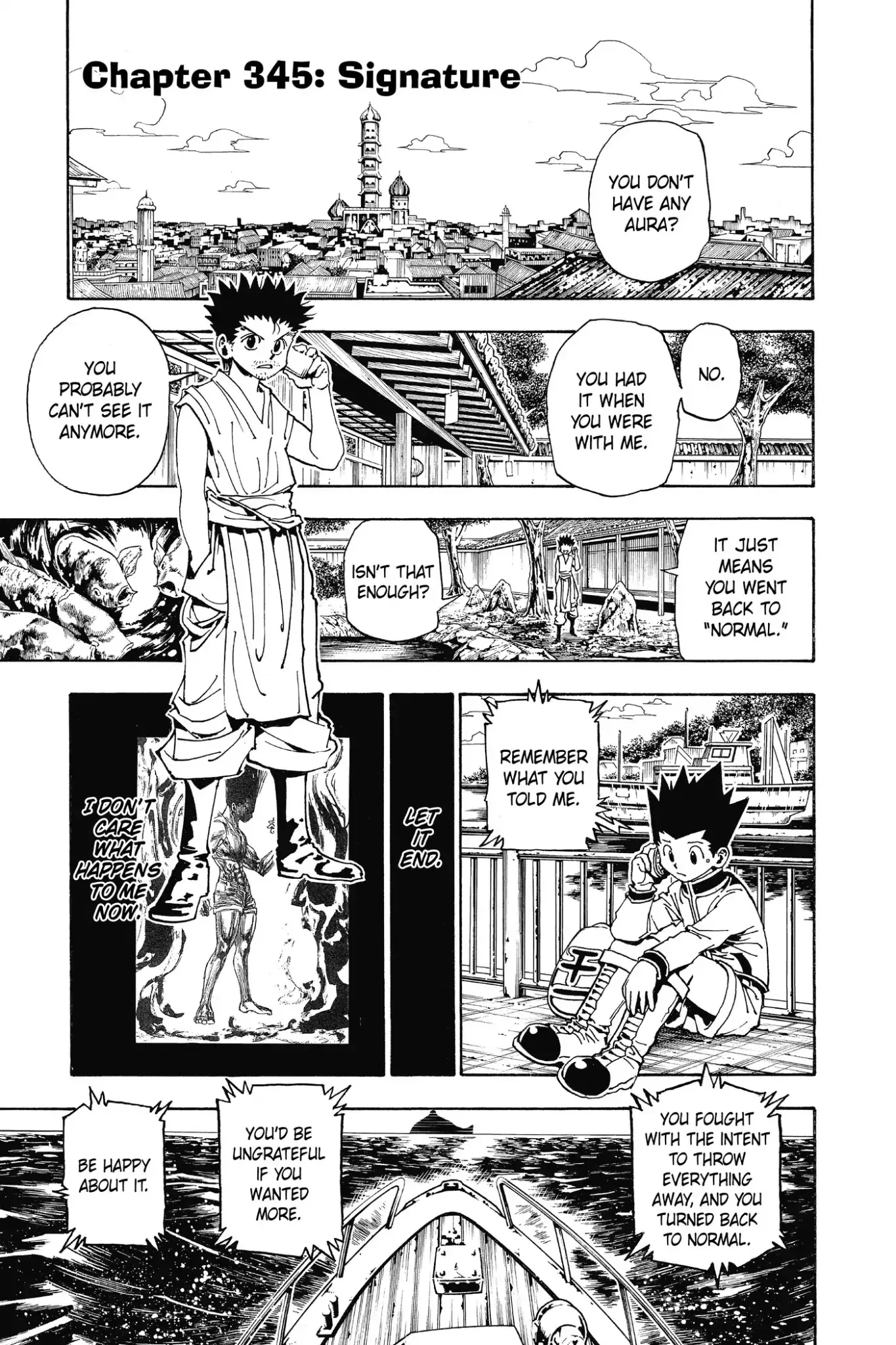 Read Hunter X Hunter Chapter 345 - Signature Online