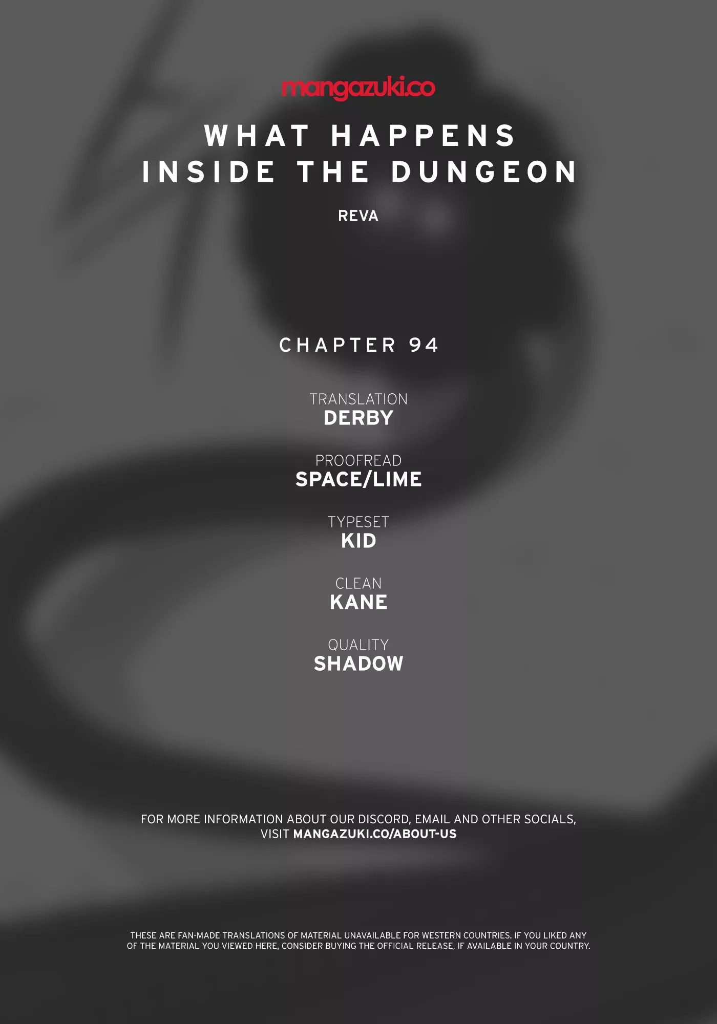 Read What Happens Inside the Dungeon Chapter 94 Online