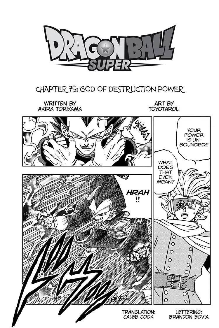 Read Dragon Ball Super Chapter 75 Online