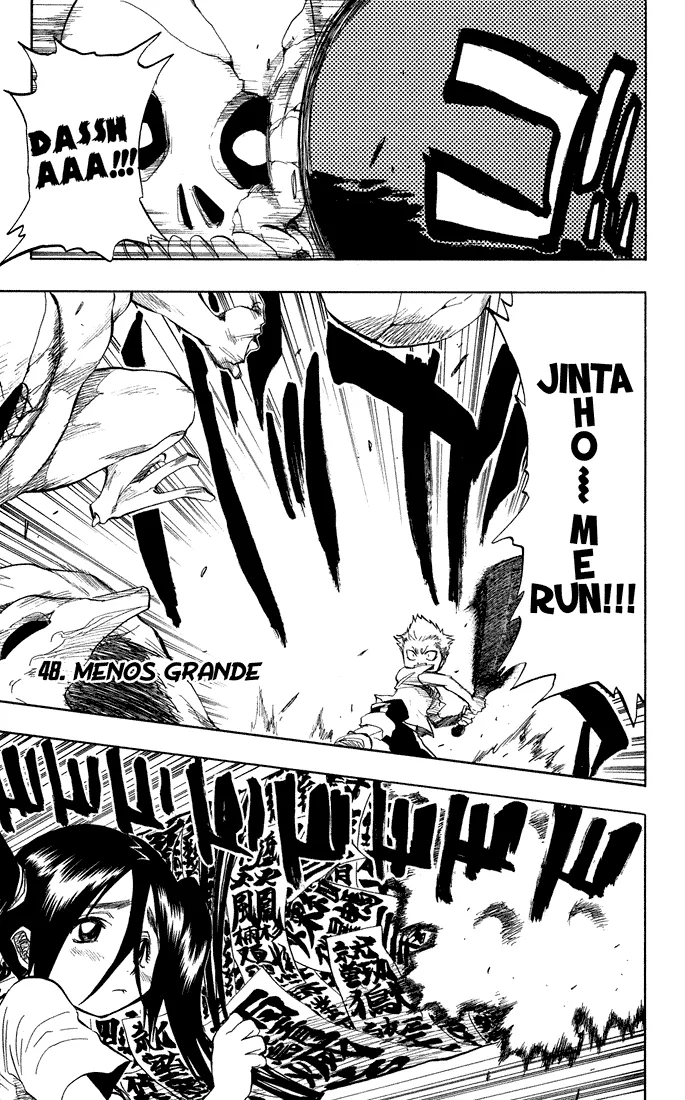 Read Bleach Chapter 48 - Menos Grande Online