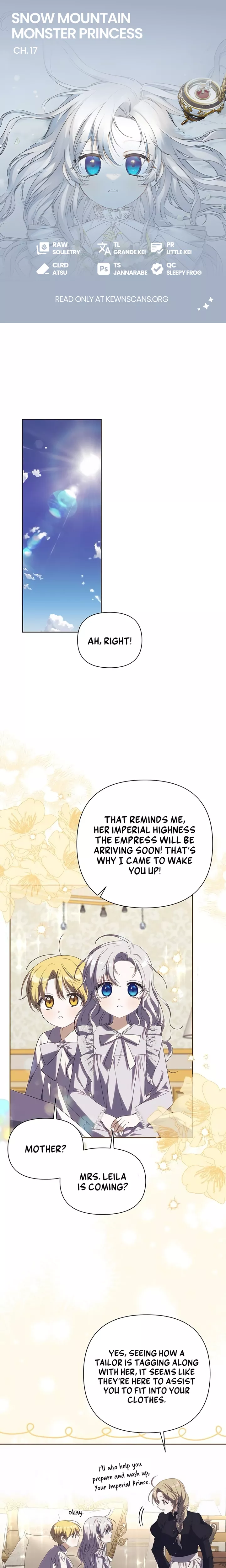 Read Monster Princess of the Snowy Mountain Chapter 17 Online