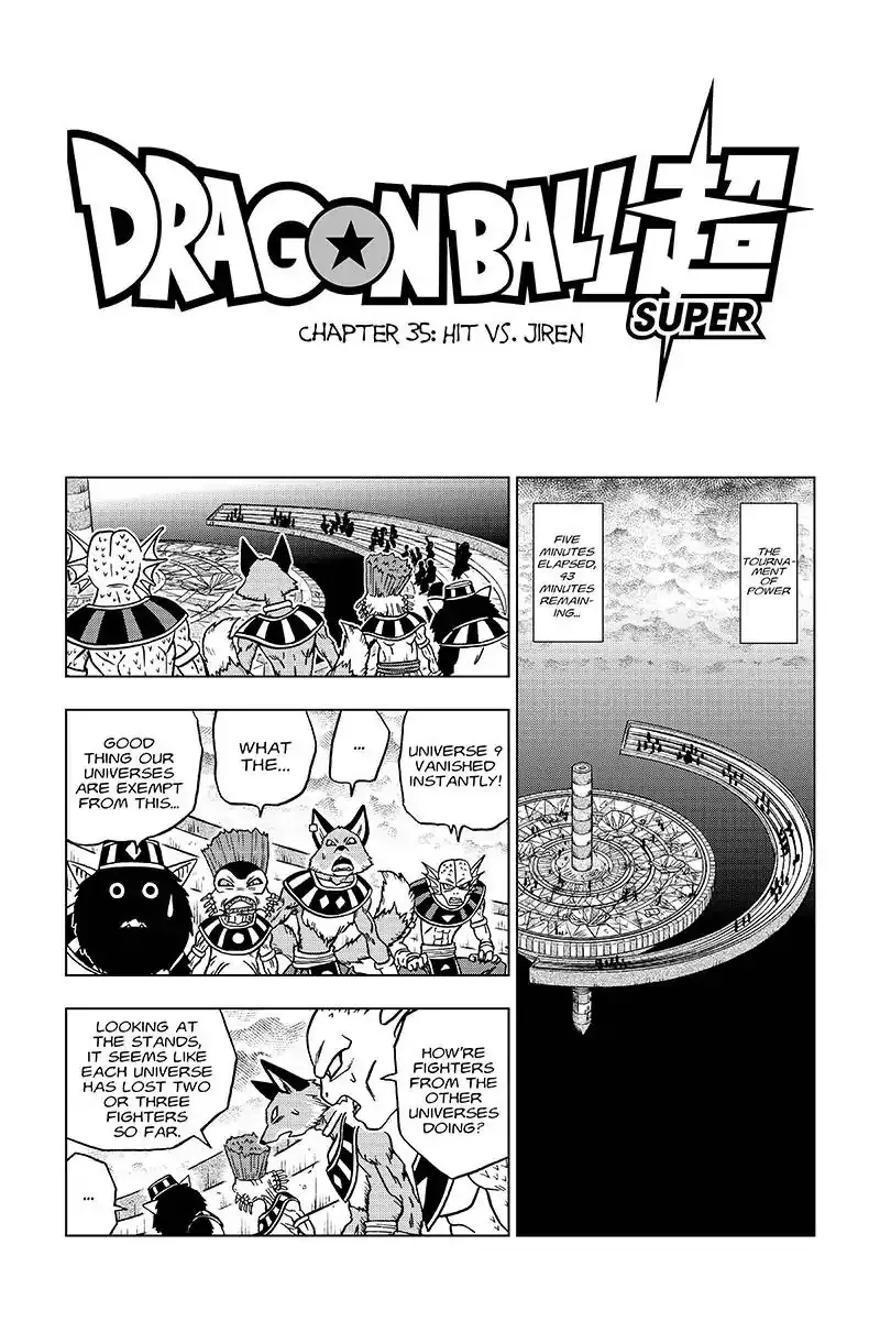 Read Dragon Ball Super Chapter 35 - Hit Vs. Jiren Online