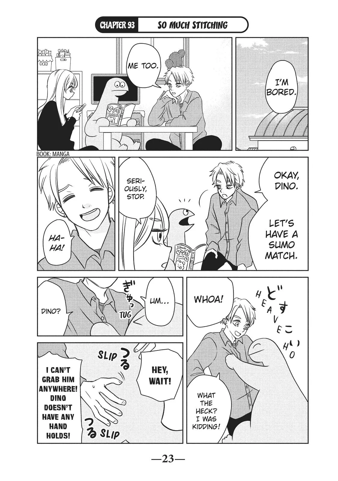 Read My Roomie Is a Dino Chapter 93 Online