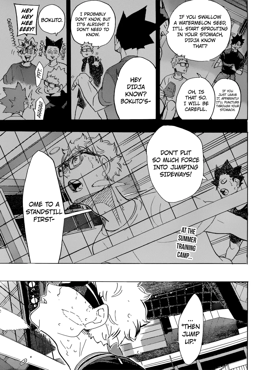 Read Haikyu!! Chapter 320 Online