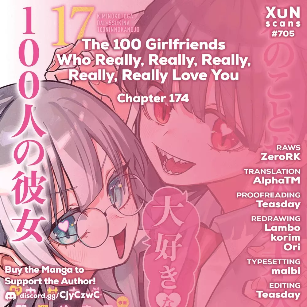 Read The 100 Girlfriends Who Really, Really, Really, Really, Really Love You Chapter 174 - Usa-chan is Clingy Online