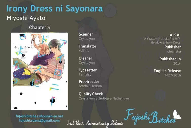 Read Irony Dress ni Sayonara Chapter 3 Online