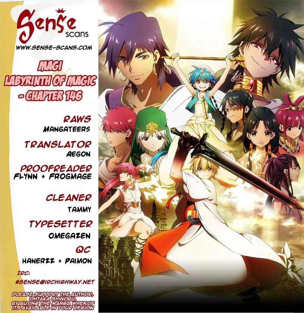 Read Magi – Labyrinth of Magic Chapter 146 - One World Online