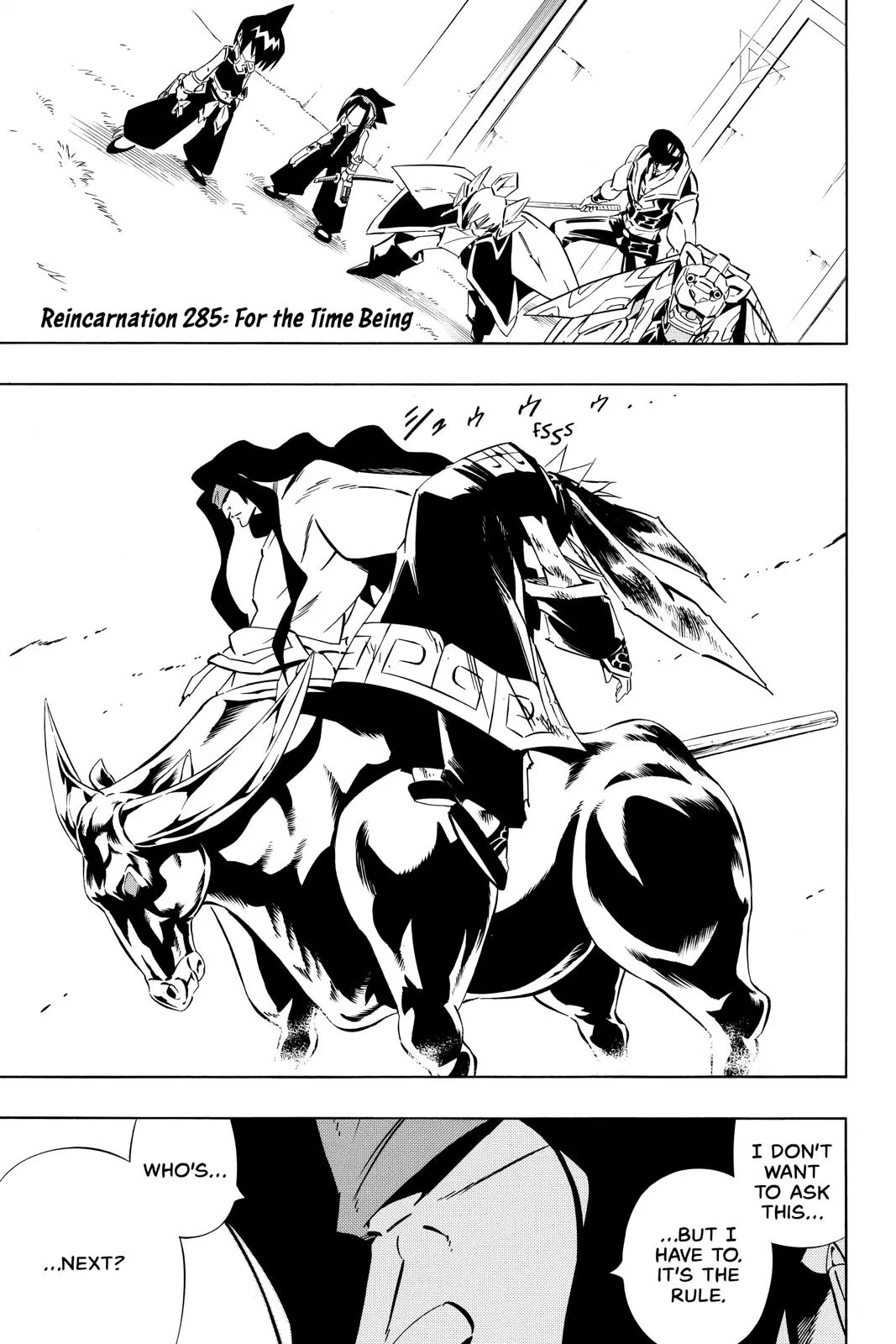 Read Shaman King Chapter 285 Online