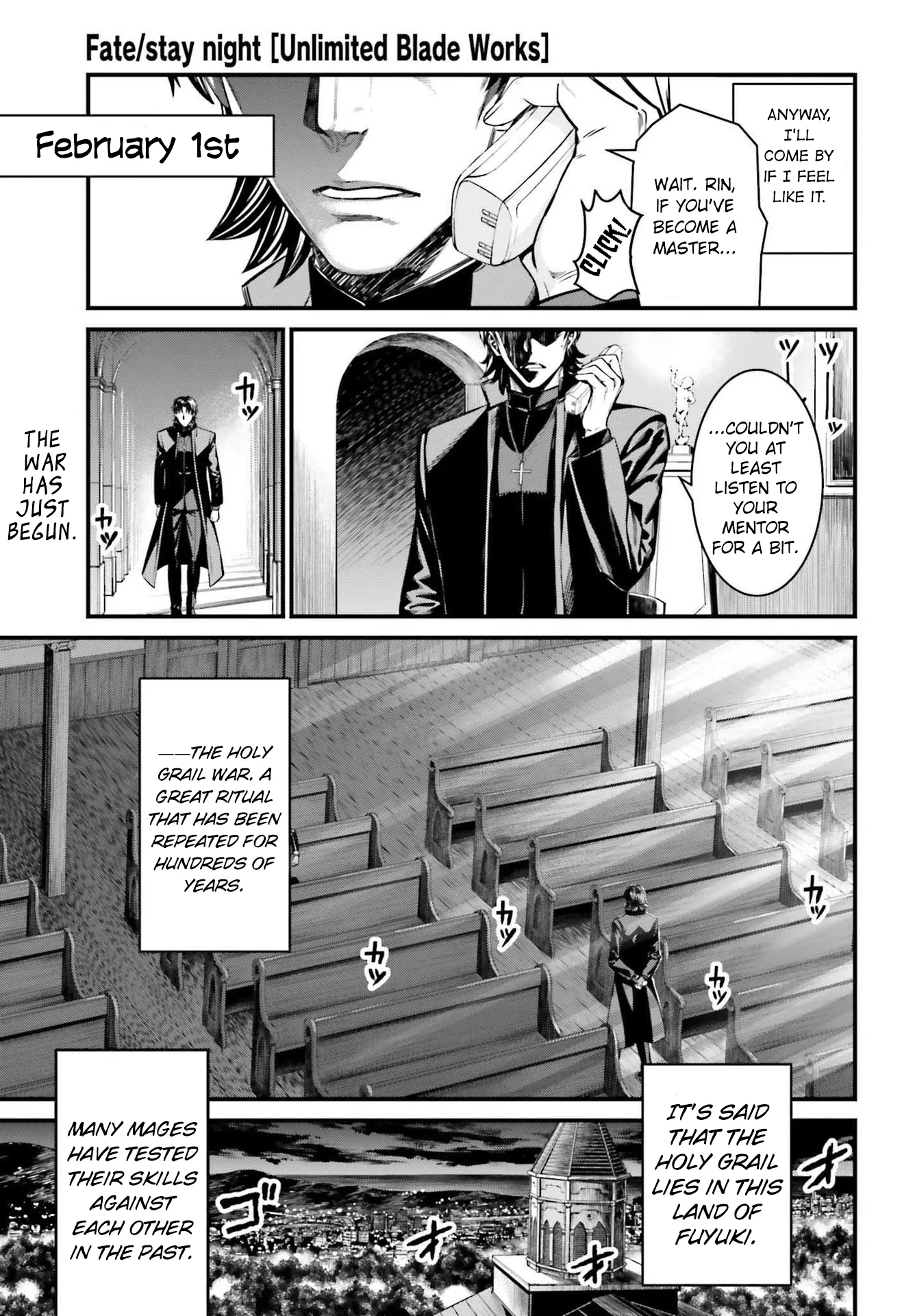 Read Fate/stay night [Unlimited Blade Works] Chapter 2 Online