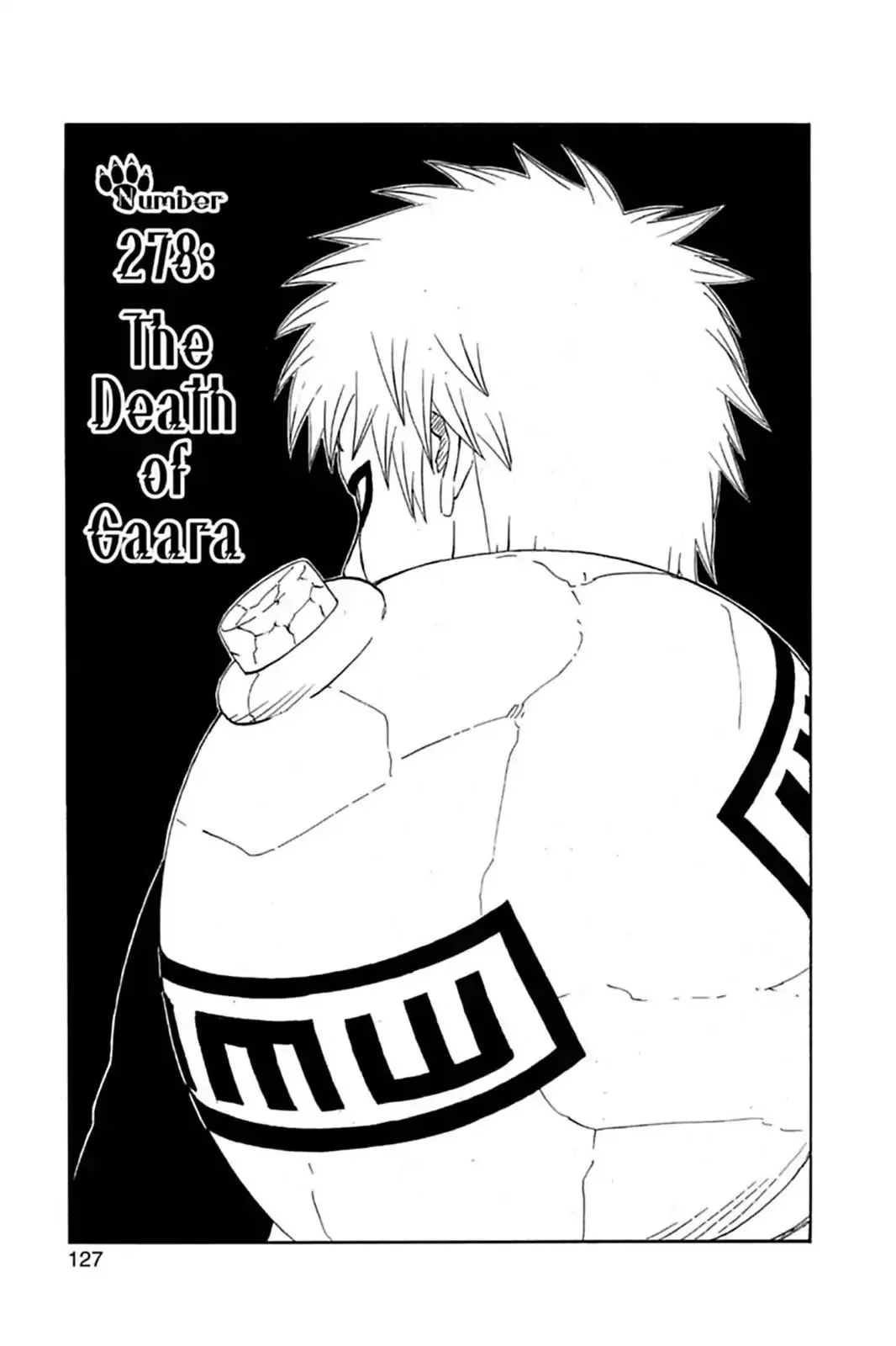 Read Naruto Chapter 278 - The Death Of Gaara Online