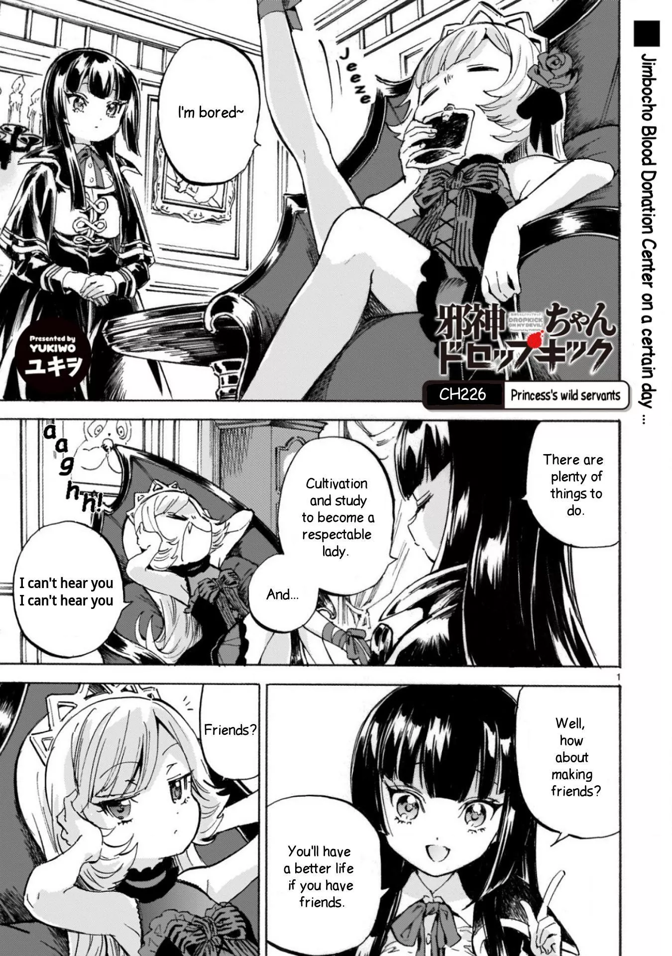 Read Jashin-chan Dropkick Chapter 226 - Princess's wild servants Online