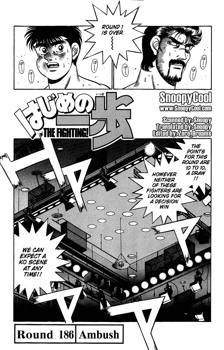 Read Hajime no Ippo Chapter 186 - Ambush Online