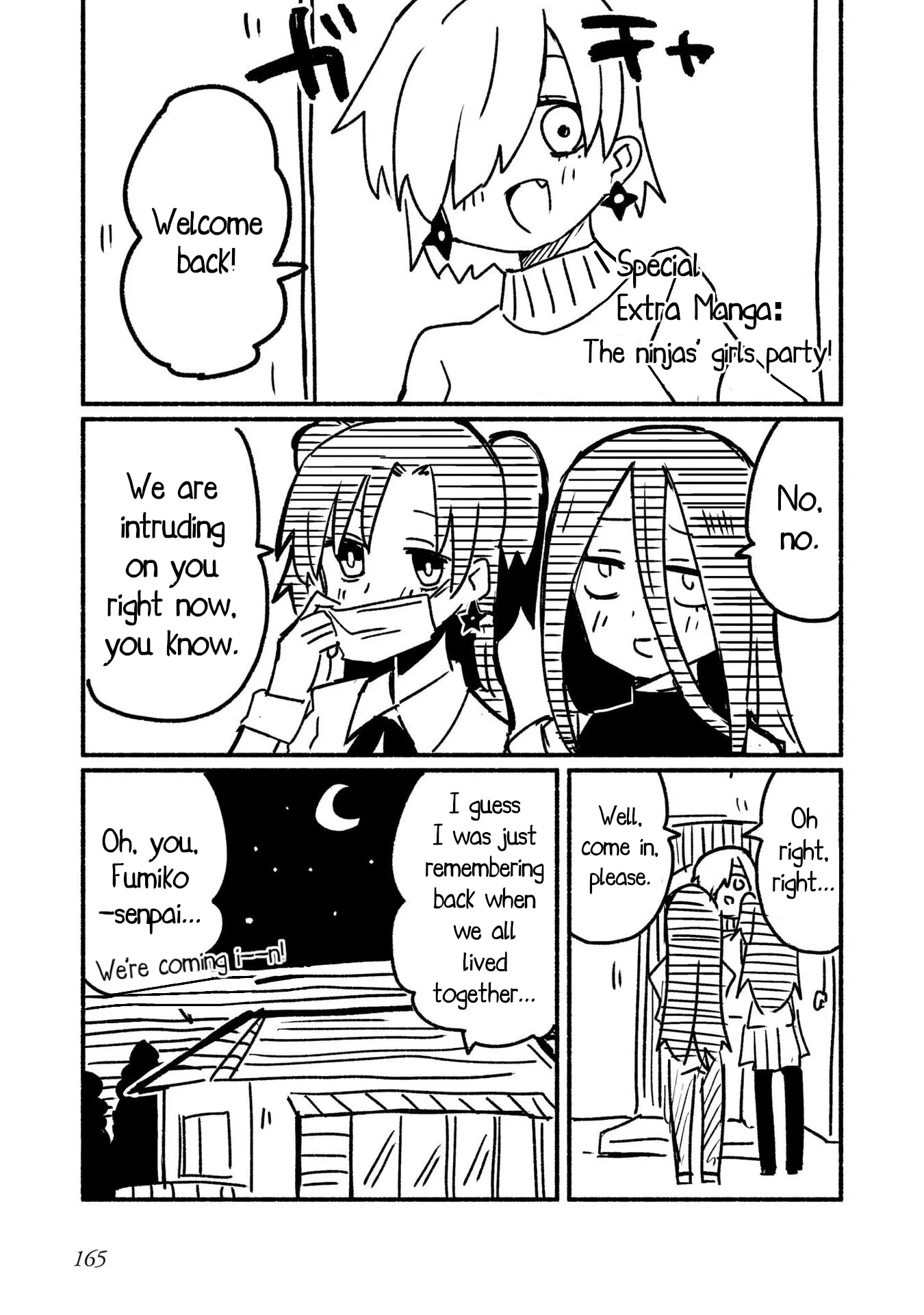 Read Ninja to Koroshiya no Futarigurashi Chapter 9.5 - Volume 1 Specials + Afterword Online