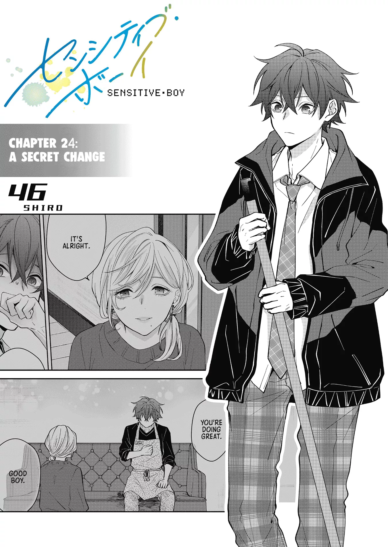 Read Sensitive Boy Chapter 24 - A secret change Online