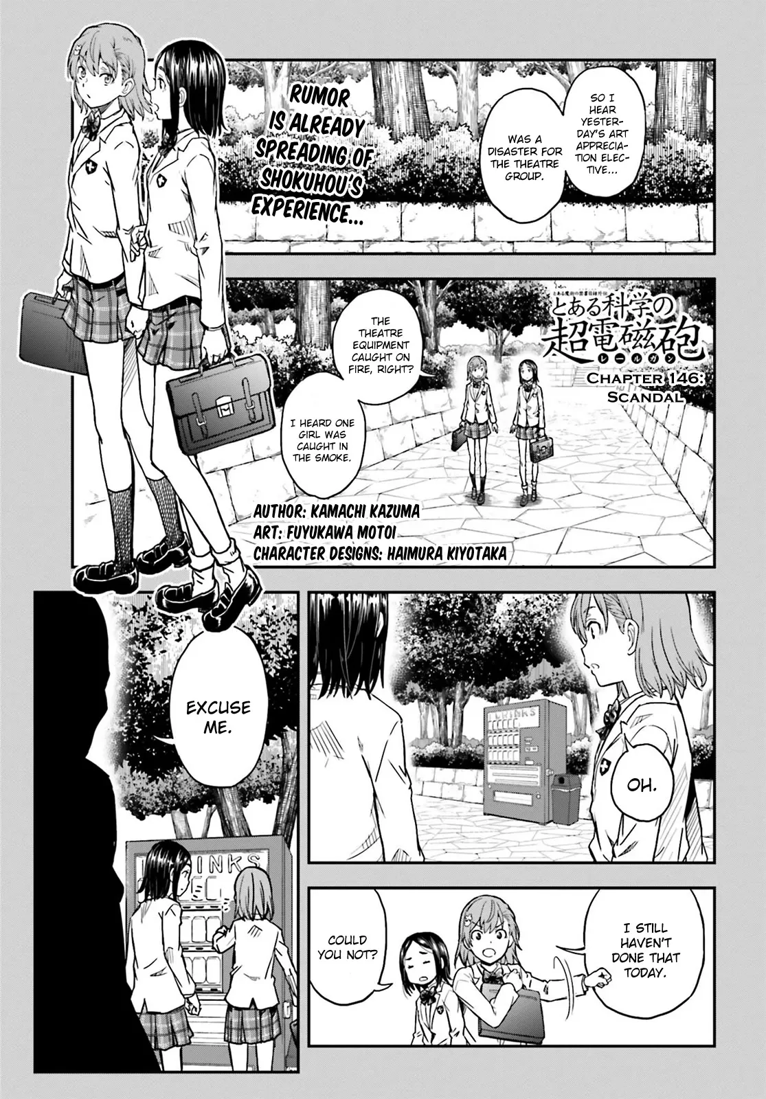 Read To Aru Kagaku no Railgun Chapter 146 - Scandal Online