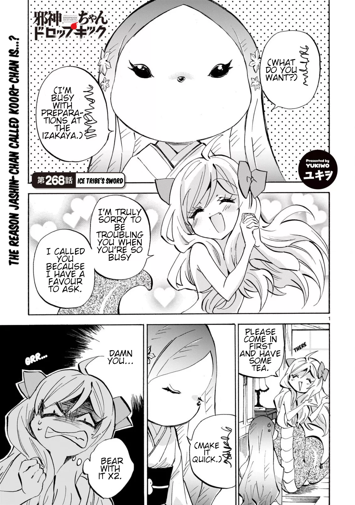 Read Jashin-chan Dropkick Chapter 273 - Ice Tribe's Sword Online