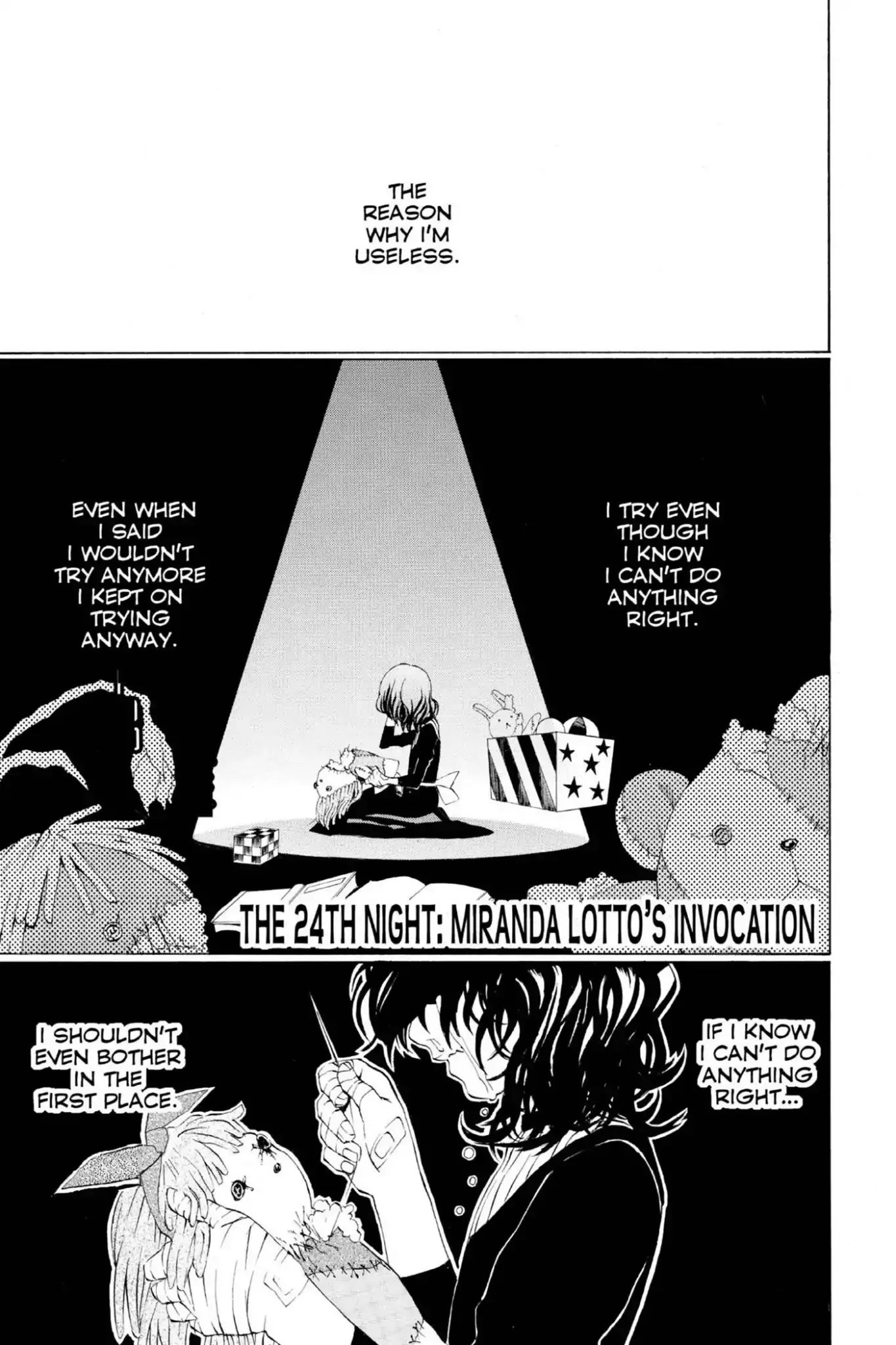 Read D.Gray-man Chapter 24 - Vol.3 The 24th Night: Miranda Lotto's Invocation Online