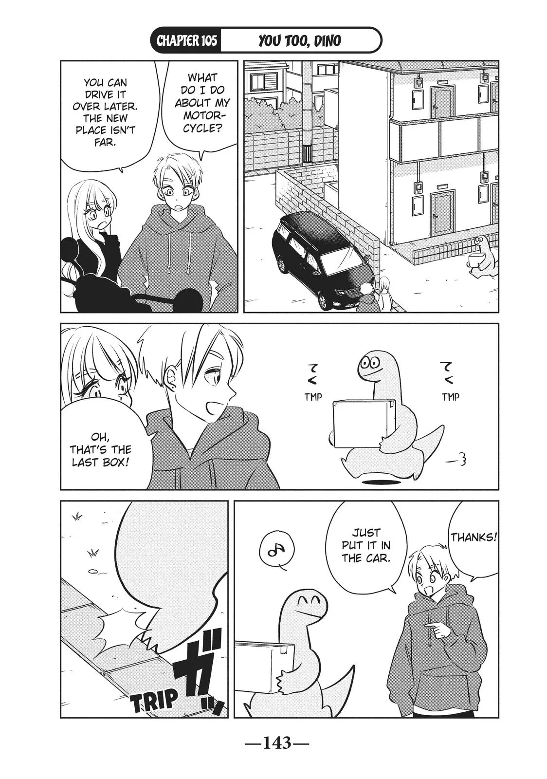 Read My Roomie Is a Dino Chapter 105 Online