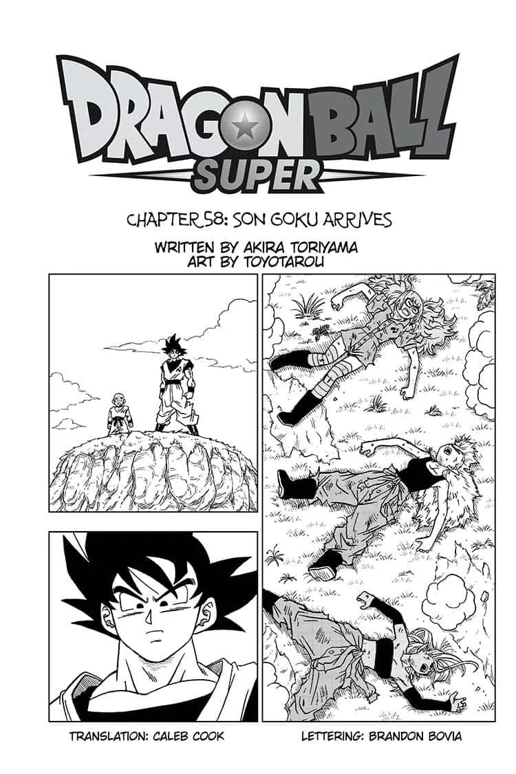 Read Dragon Ball Super Chapter 58 Online