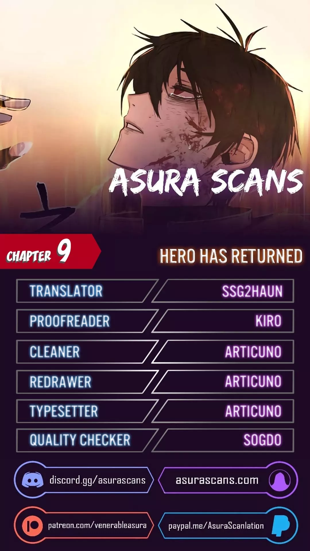 Read Hero Has Returned Chapter 9 Online