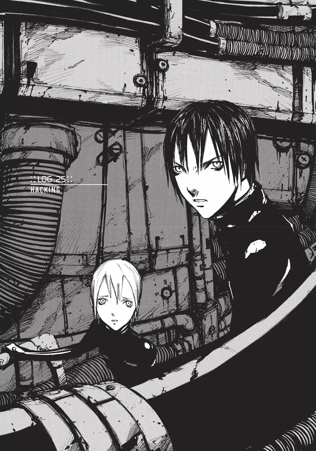 Read Blame! Chapter 25 - Vol.3 LOG.25: Hacking Online